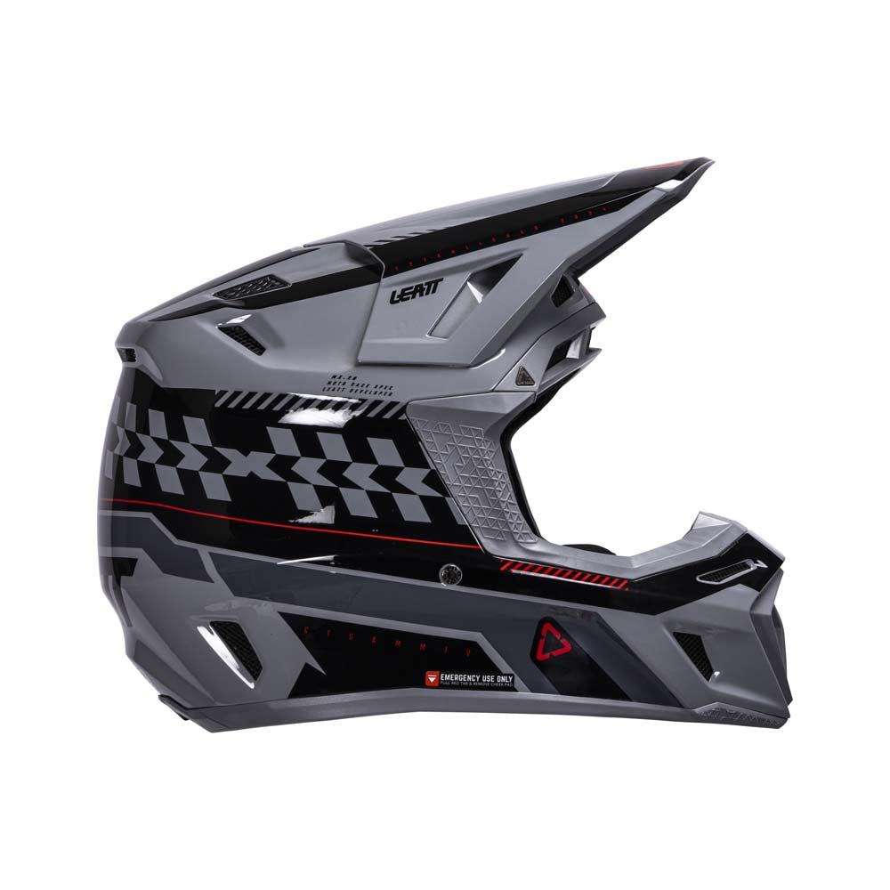 Leatt Moto 8.5 Helmet Kit Grey