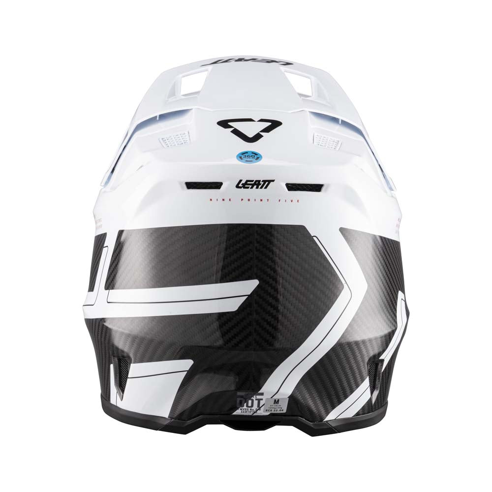 Leatt Moto 9.5 Helmet Kit Carbon / White