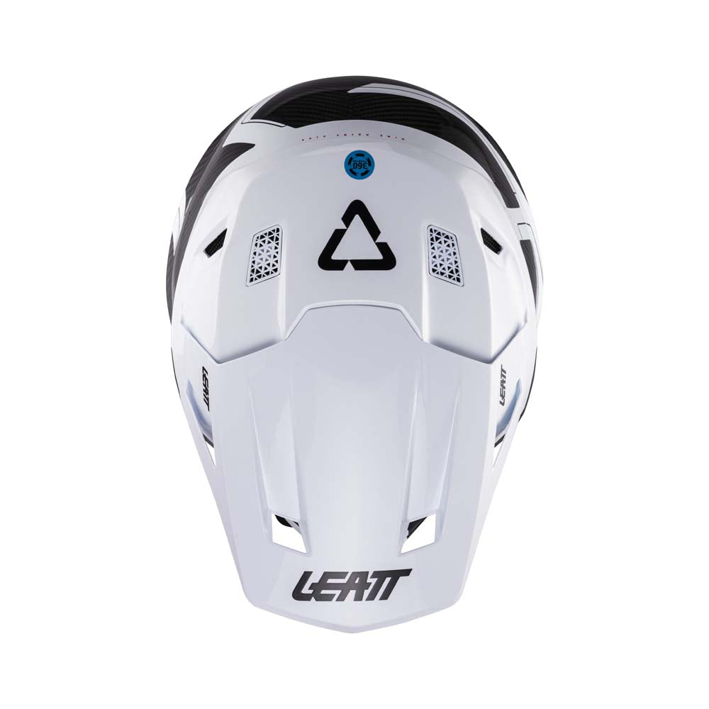 Leatt Moto 9.5 Helmet Kit Carbon / White