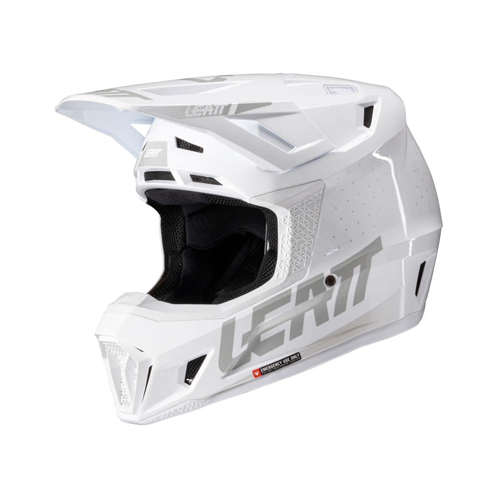 Leatt Moto 7.5 Helmet Kit White