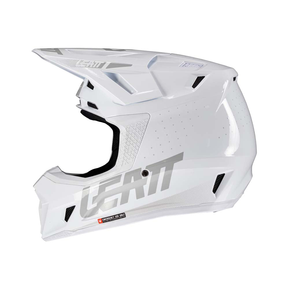 Leatt Moto 7.5 Helmet Kit White