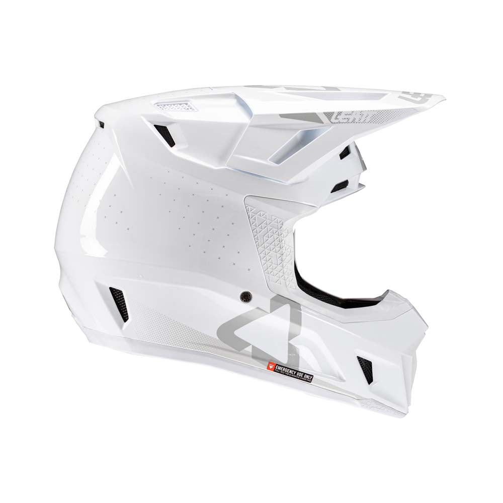 Leatt Moto 7.5 Helmet Kit White