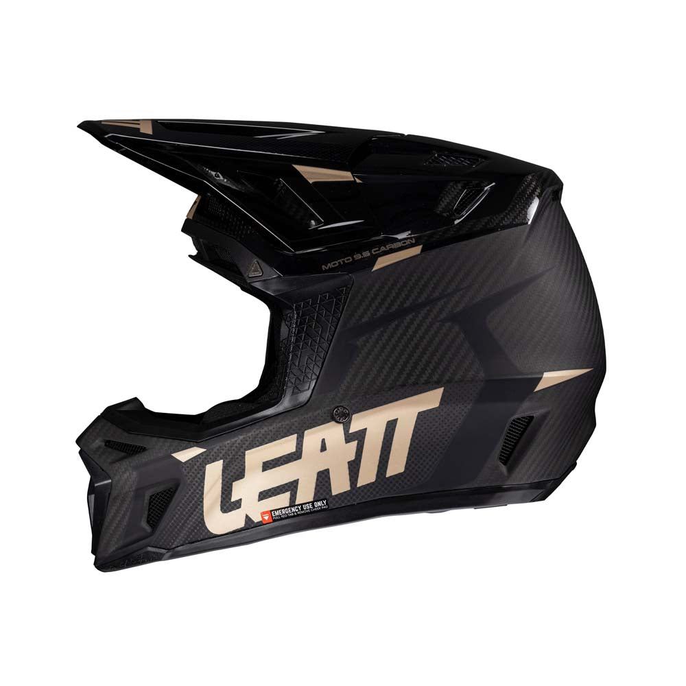 Leatt Moto 9.5 Helmet Kit Carbon / Black