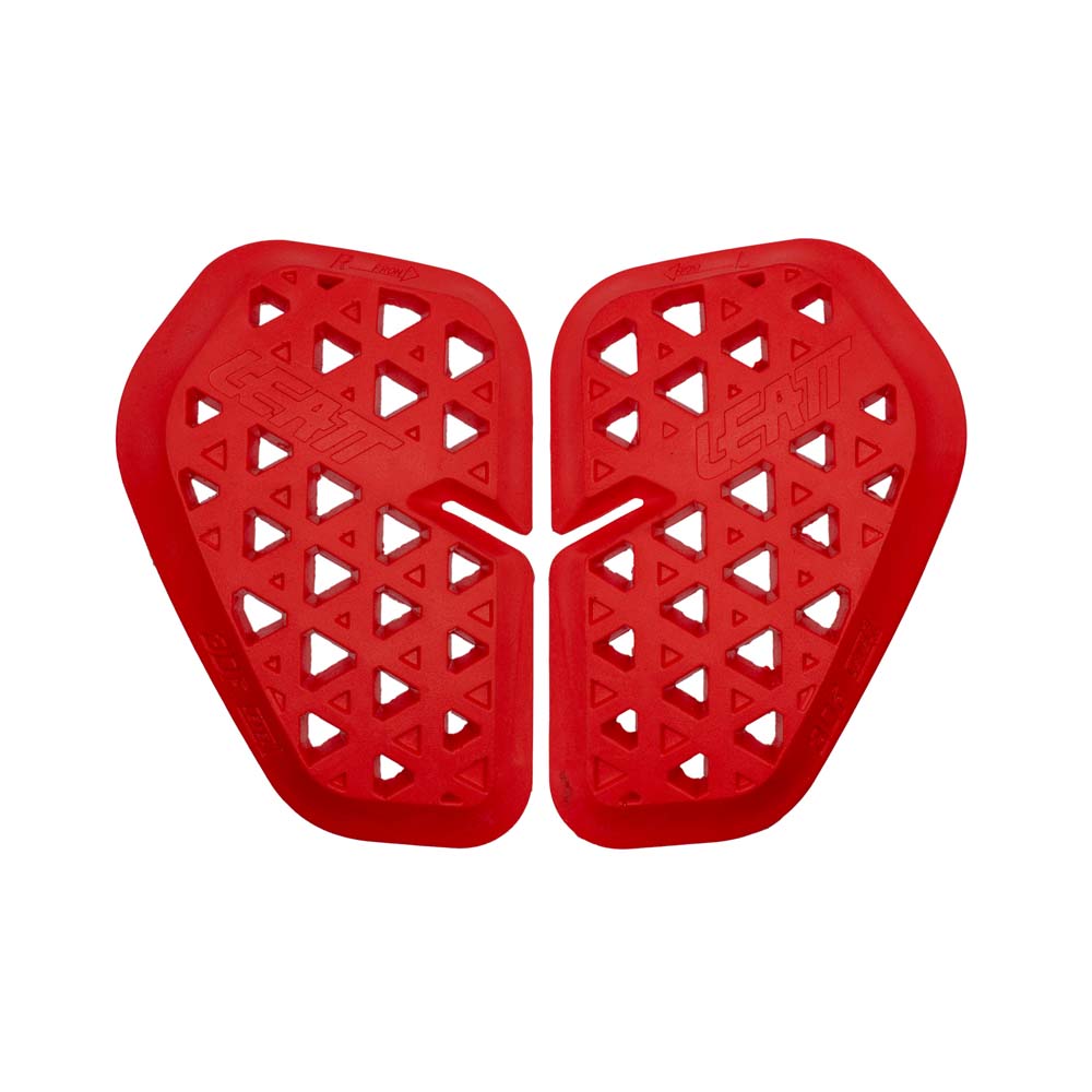 Leatt 3DF CE Level 2 Hip Protector Inserts Red