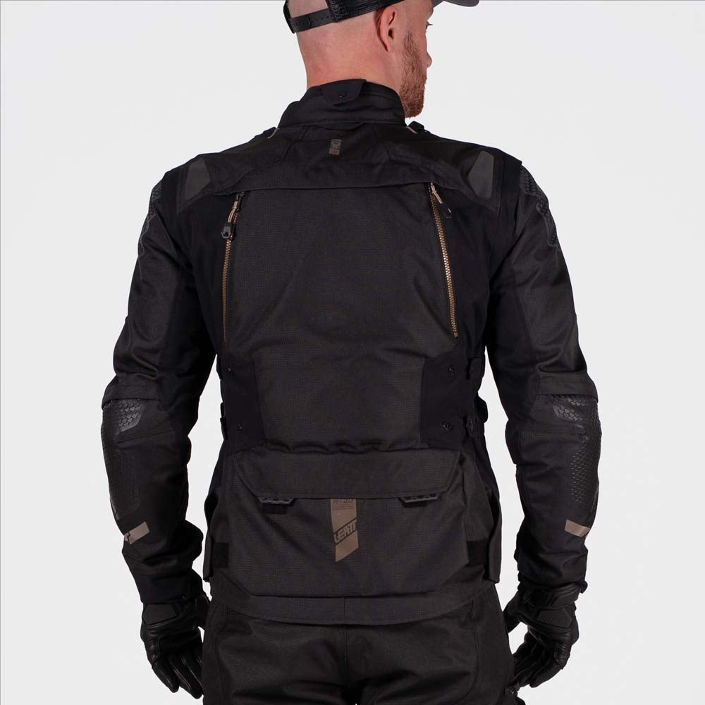 Leatt ADV MultiTour 5.5 Textile Jacket Stealth Black / Grey