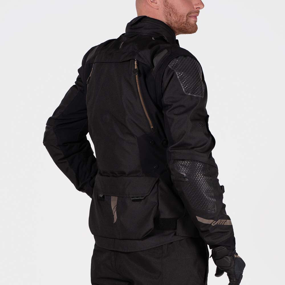 Leatt ADV MultiTour 5.5 Textile Jacket Stealth Black / Grey