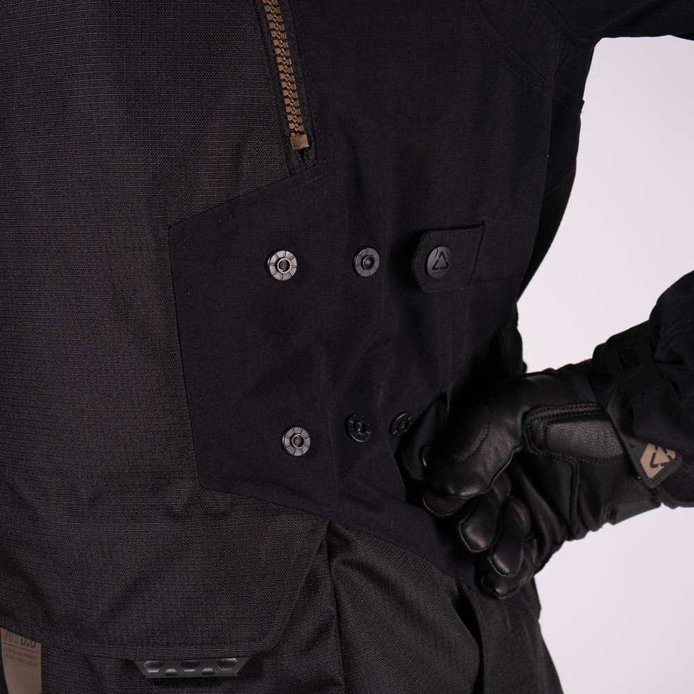 Leatt ADV MultiTour 5.5 Textile Jacket Stealth Black / Grey
