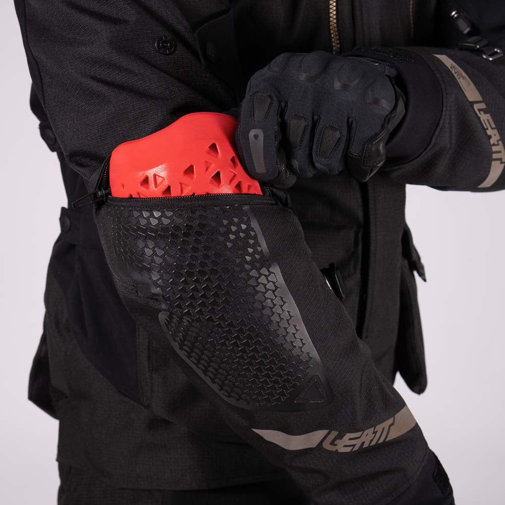 Leatt ADV MultiTour 5.5 Textile Jacket Stealth Black / Grey