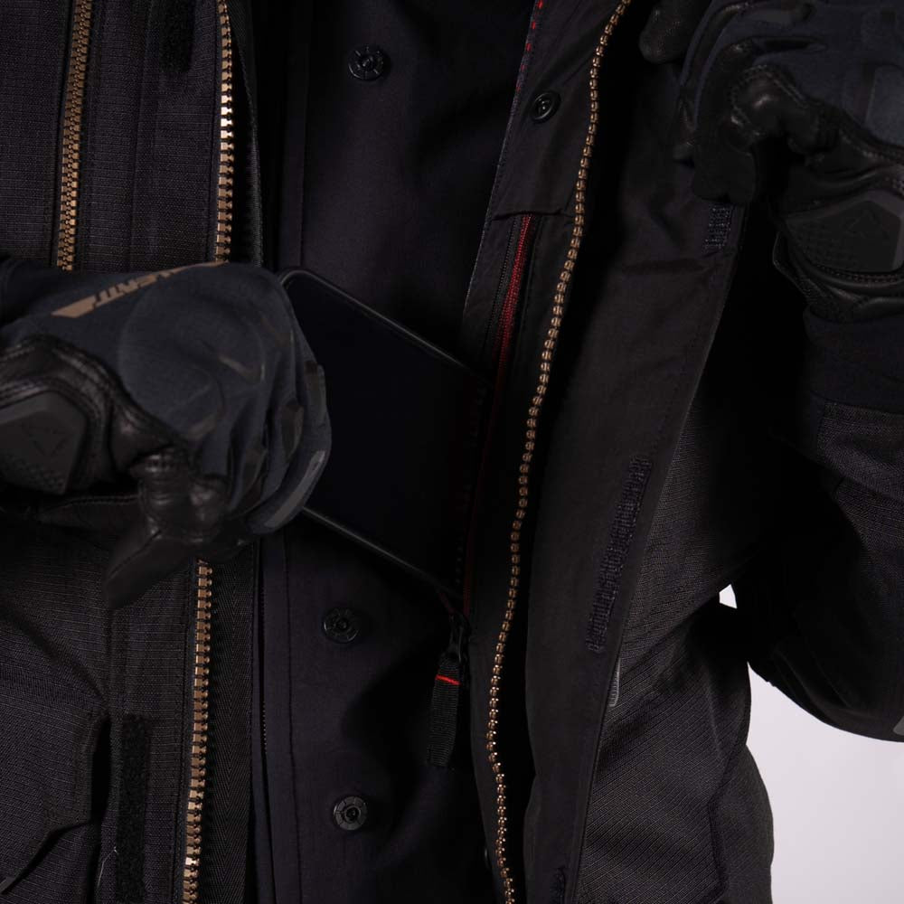 Leatt ADV MultiTour 5.5 Textile Jacket Stealth Black / Grey