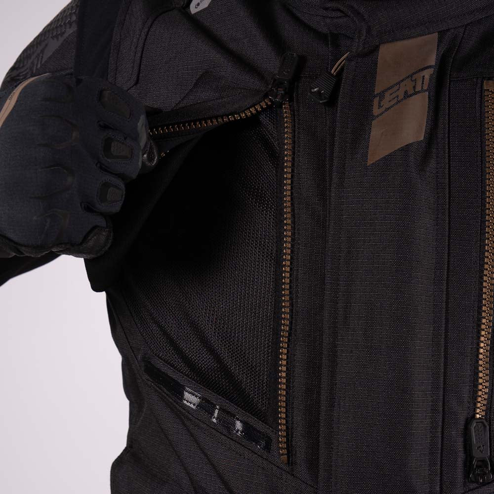 Leatt ADV MultiTour 5.5 Textile Jacket Stealth Black / Grey