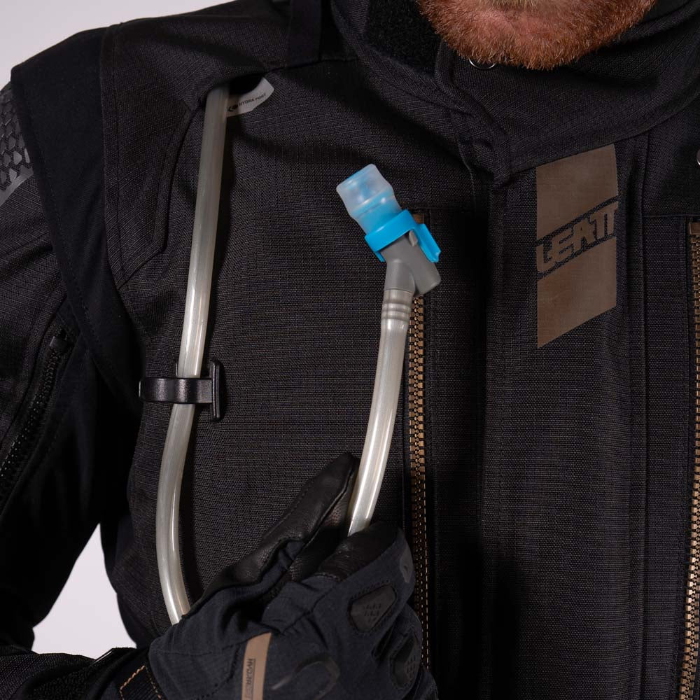 Leatt ADV MultiTour 5.5 Textile Jacket Stealth Black / Grey