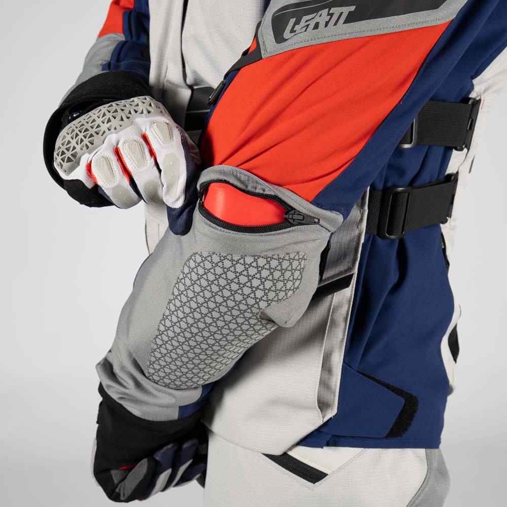 Leatt ADV MultiTour 7.5 Textile Jacket Royal Blue / Red