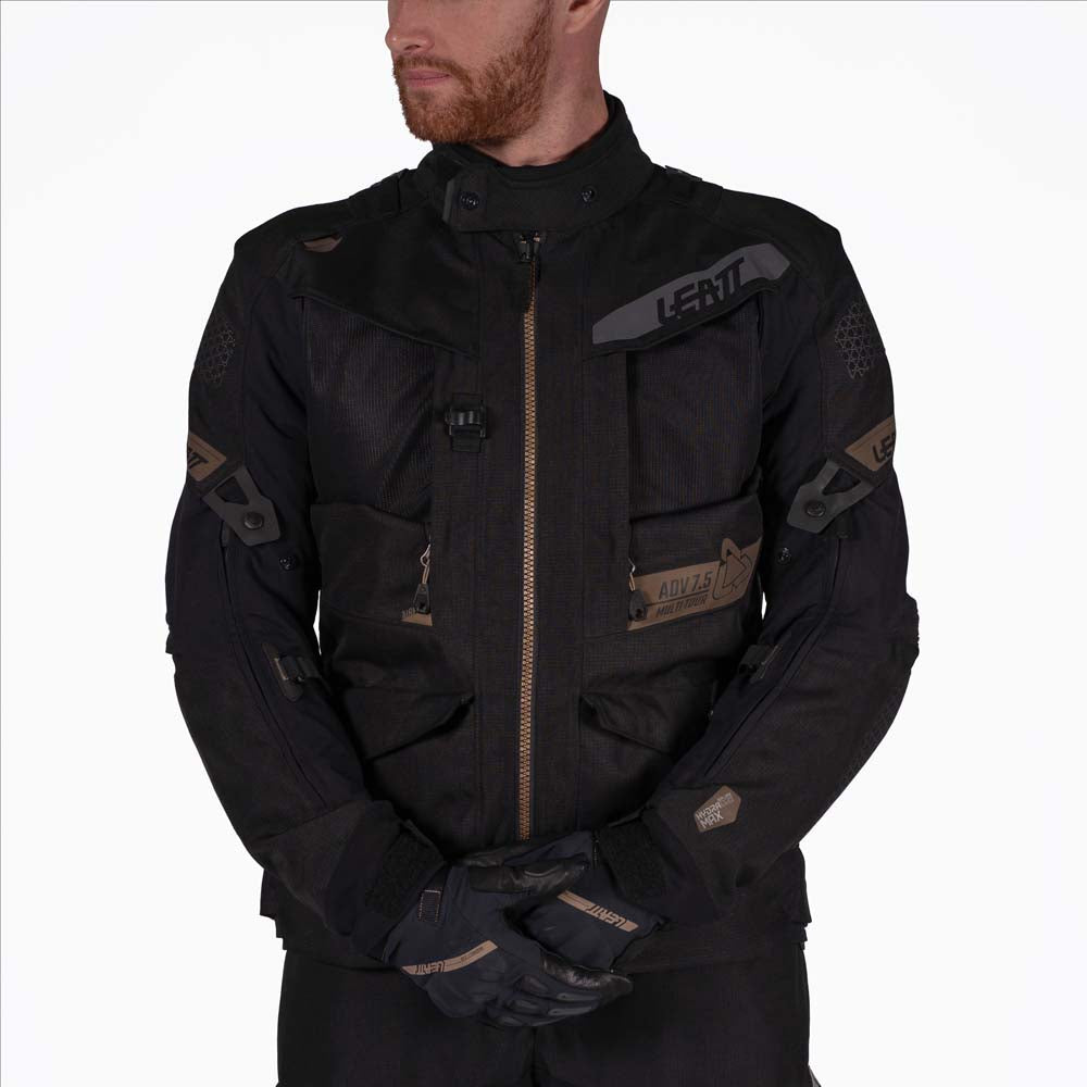 Leatt ADV MultiTour 7.5 Textile Jacket Stealth Black / Grey