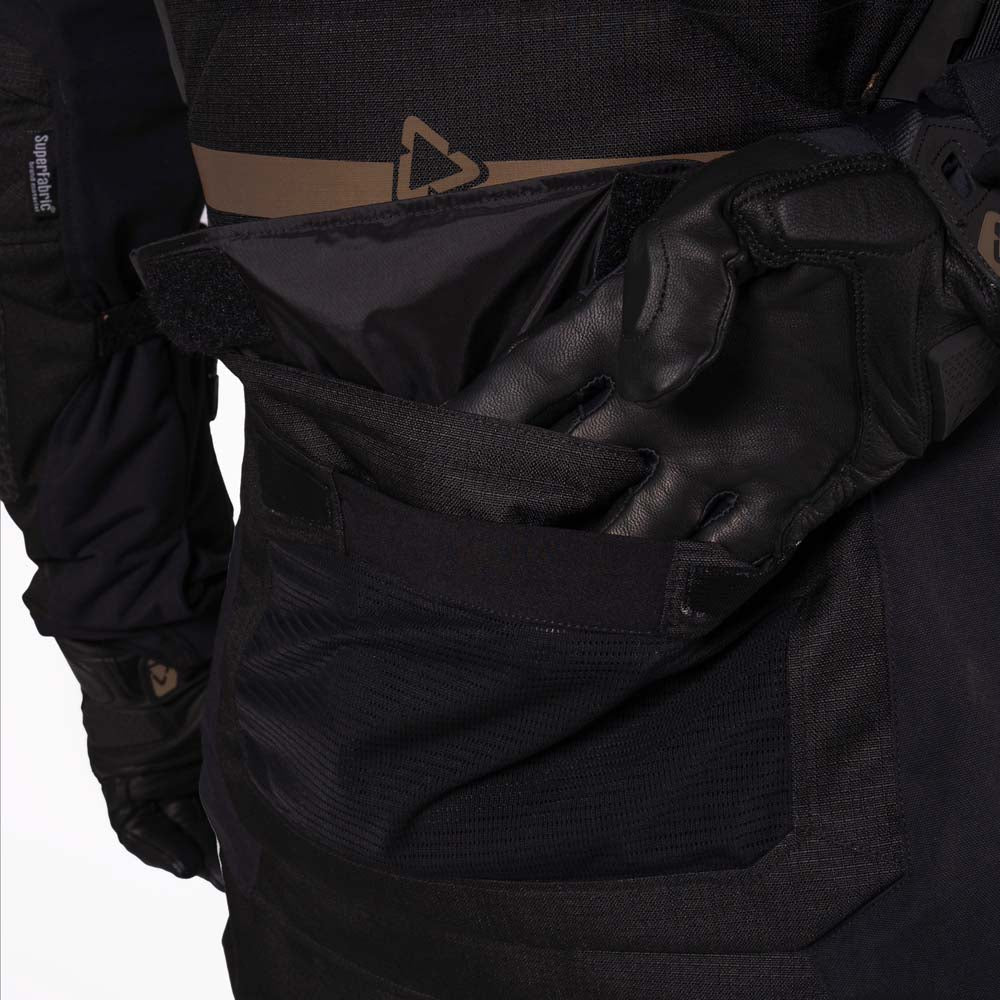 Leatt ADV MultiTour 7.5 Textile Jacket Stealth Black / Grey