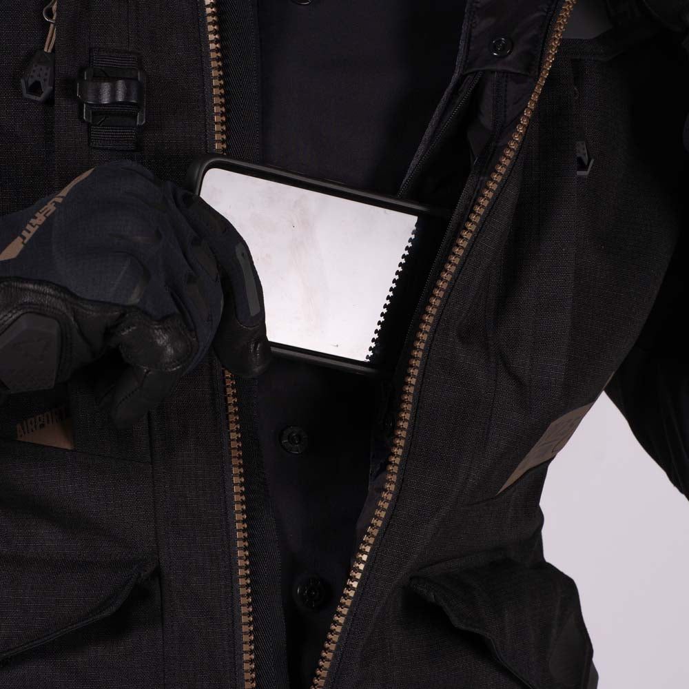 Leatt ADV MultiTour 7.5 Textile Jacket Stealth Black / Grey