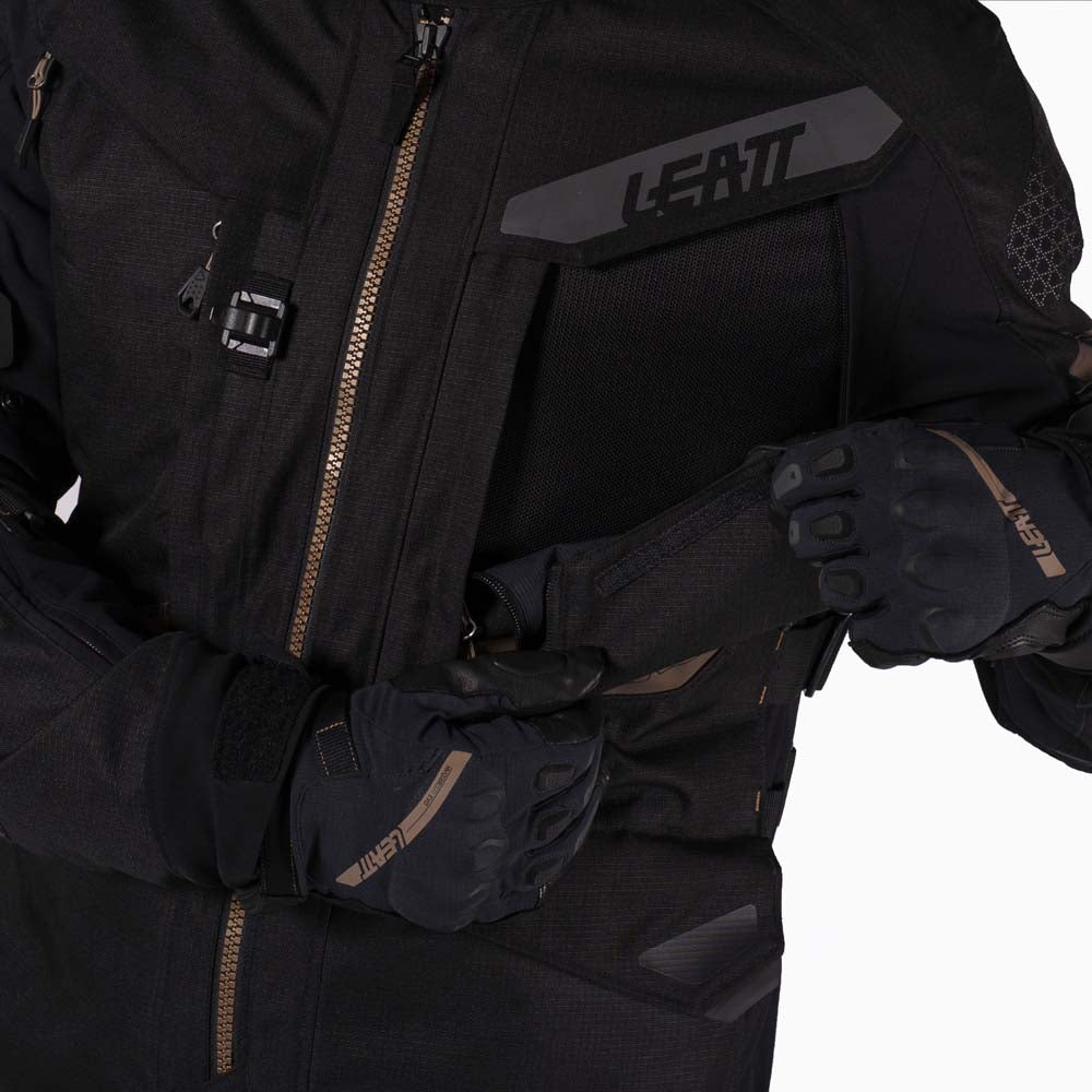 Leatt ADV MultiTour 7.5 Textile Jacket Stealth Black / Grey
