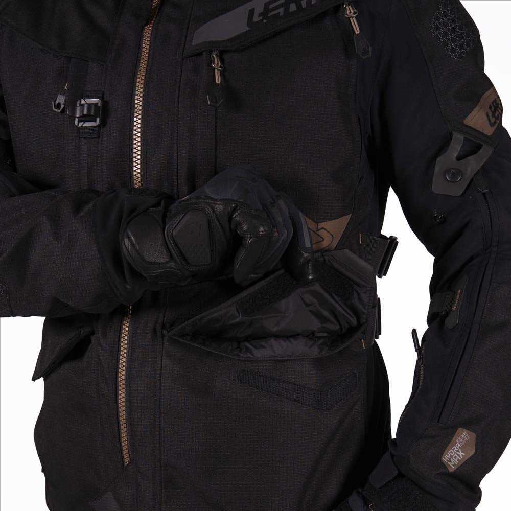 Leatt ADV MultiTour 7.5 Textile Jacket Stealth Black / Grey