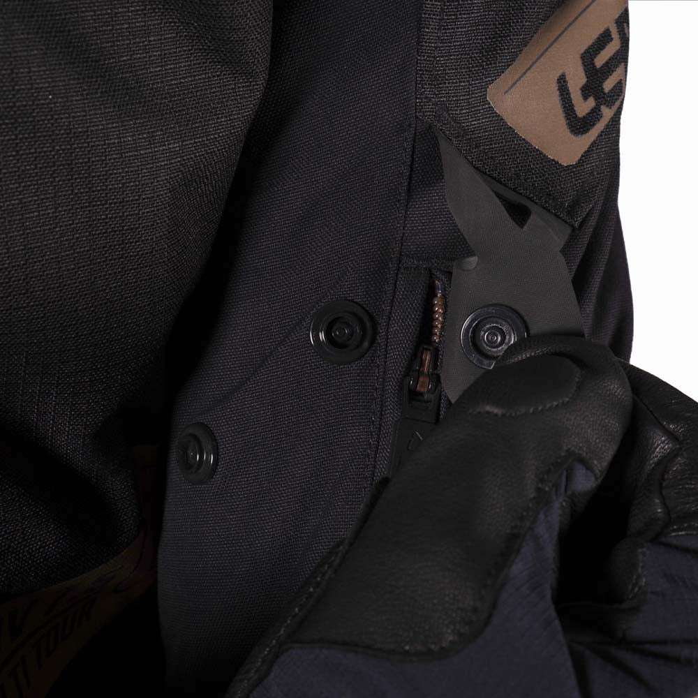 Leatt ADV MultiTour 7.5 Textile Jacket Stealth Black / Grey