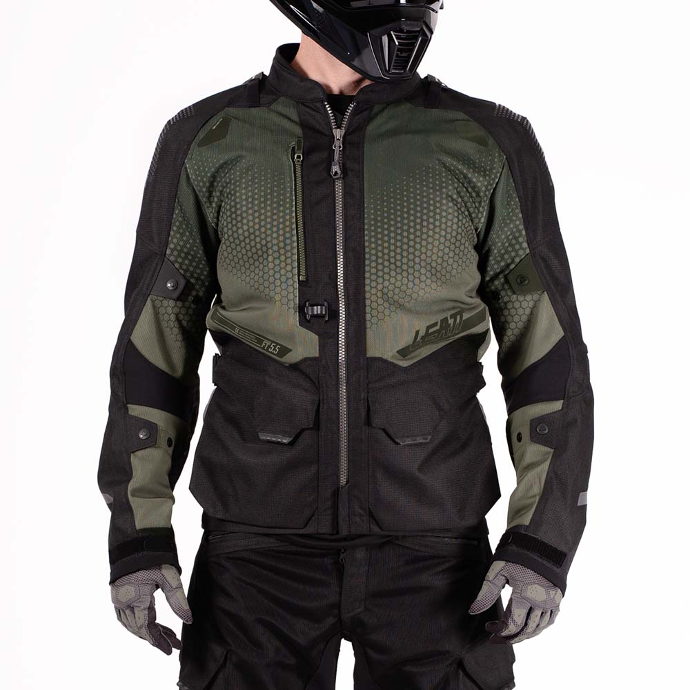 Leatt ADV FlowTour 5.5 Textile Jacket Forest Green