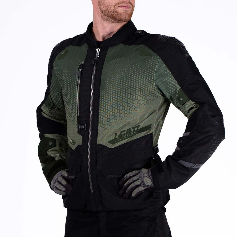 Leatt ADV FlowTour 5.5 Textile Jacket Forest Green
