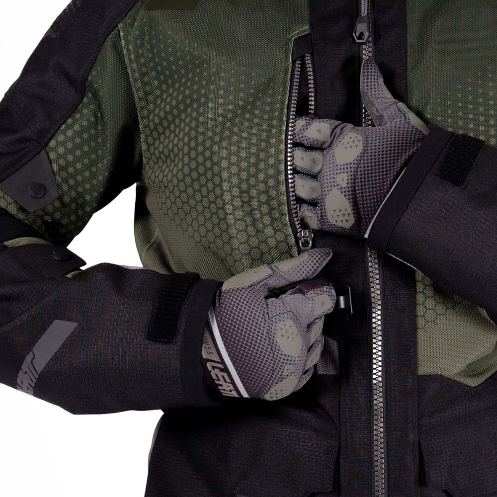 Leatt ADV FlowTour 5.5 Textile Jacket Forest Green