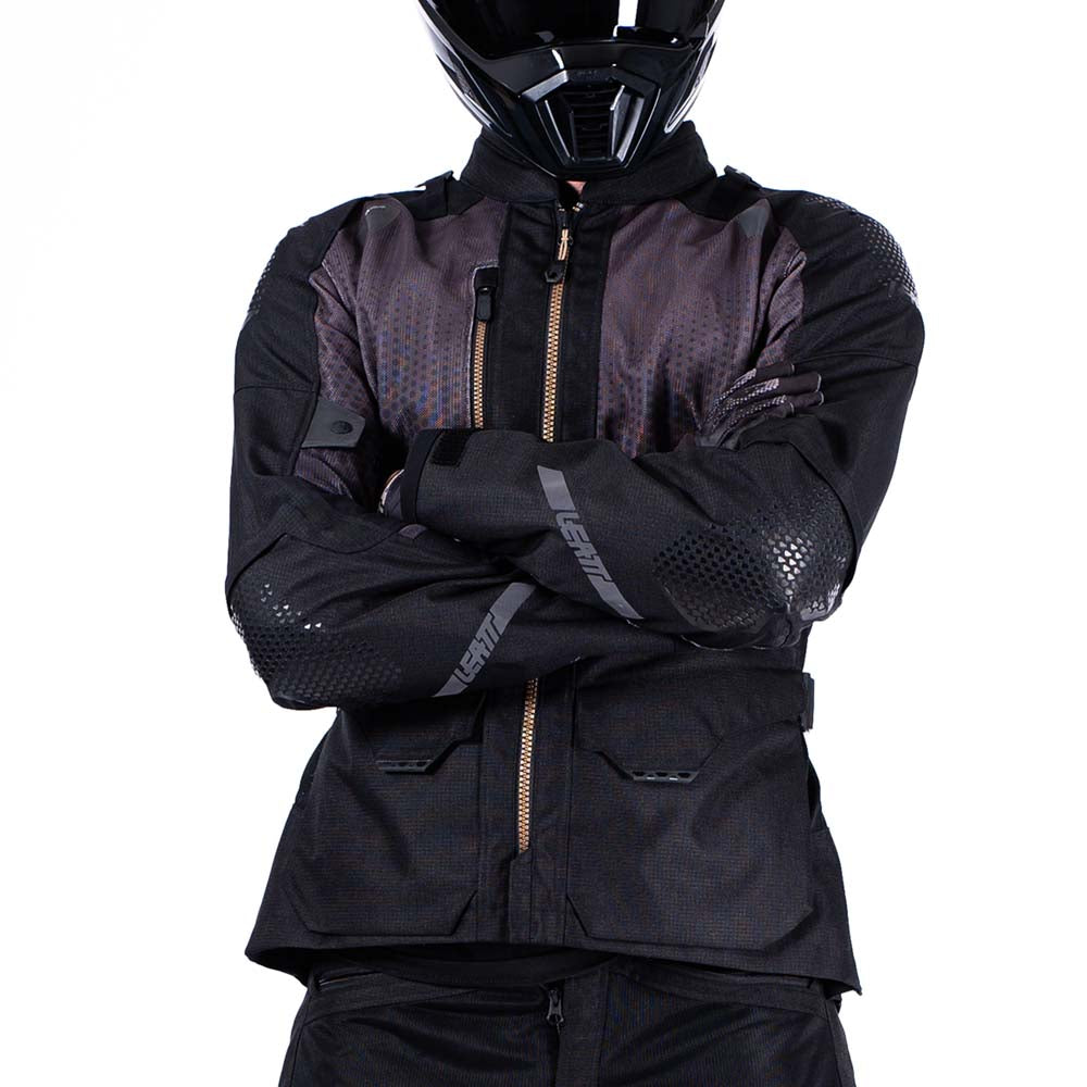 Leatt ADV FlowTour 5.5 Textile Jacket Stealth Black / Grey