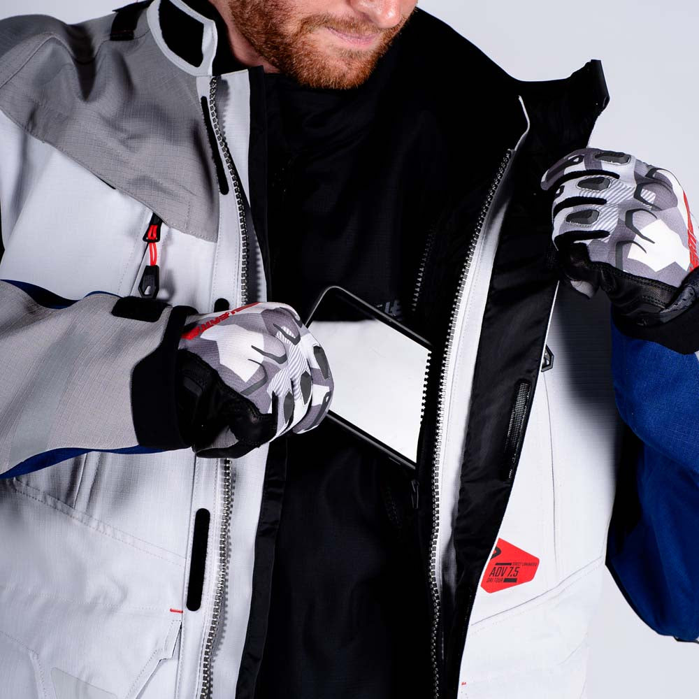 Leatt ADV DriTour 7.5 Textile Jacket Royal Blue / Red