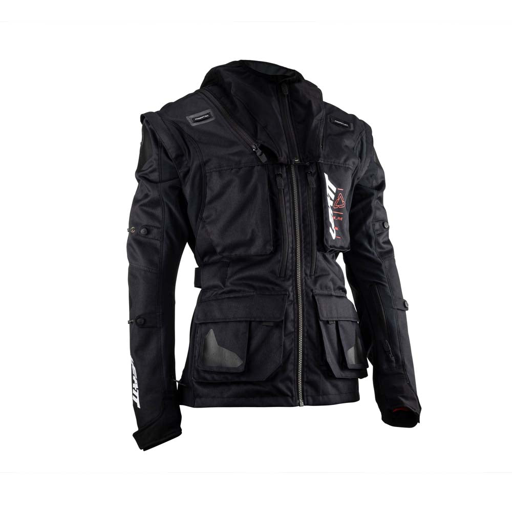Leatt Moto 5.5 Enduro Textile Jacket Black
