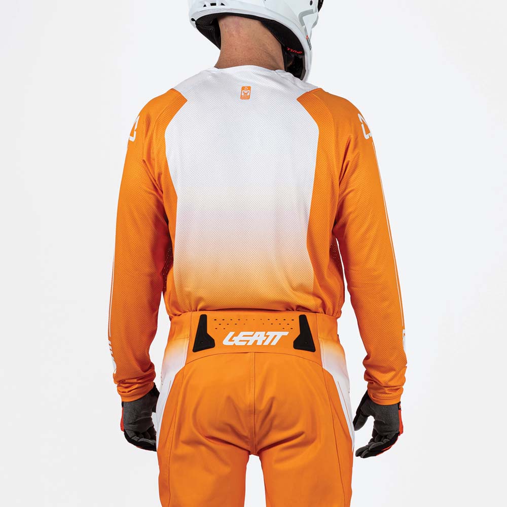 Leatt Moto 4.5 Lite Jersey Orange - FREE UK Shipping, FREE 365 Day Returns | Moto Central