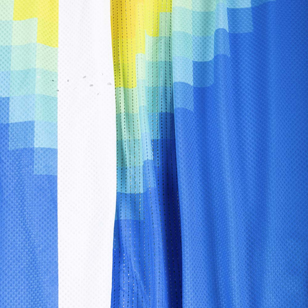 Leatt Moto 4.5 Lite Jersey Pixel Blue - FREE UK Shipping, FREE 365 Day Returns | Moto Central