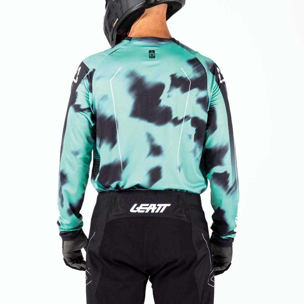 Leatt Moto 4.5 Lite Jersey Teal - FREE UK Shipping, FREE 365 Day Returns | Moto Central
