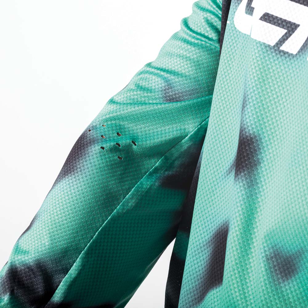 Leatt Moto 4.5 Lite Jersey Teal - FREE UK Shipping, FREE 365 Day Returns | Moto Central