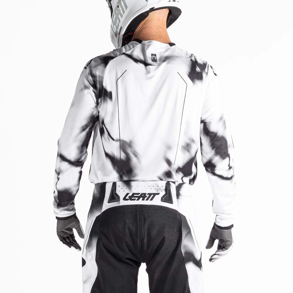 Leatt Moto 4.5 Lite Jersey White - FREE UK Shipping, FREE 365 Day Returns | Moto Central