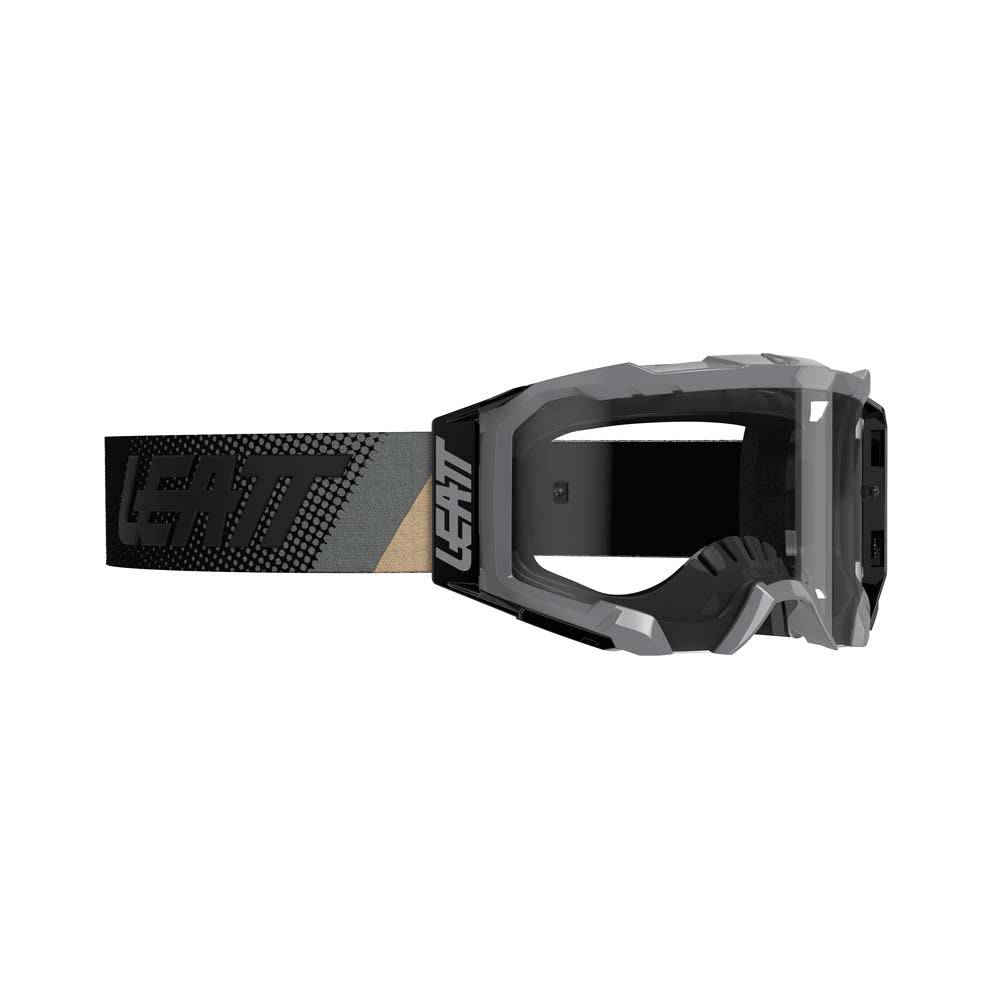 Leatt Velocity 5.5 Goggles Black / Clear - FREE UK Shipping, FREE 365 Day Returns | Moto Central