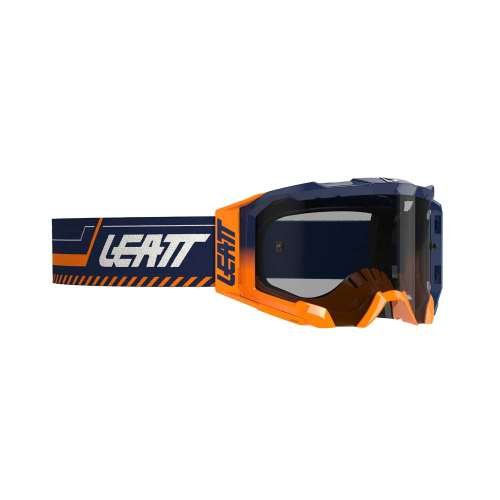Leatt Velocity 5.5 Goggles Orange / Clear - FREE UK Shipping, FREE 365 Day Returns | Moto Central