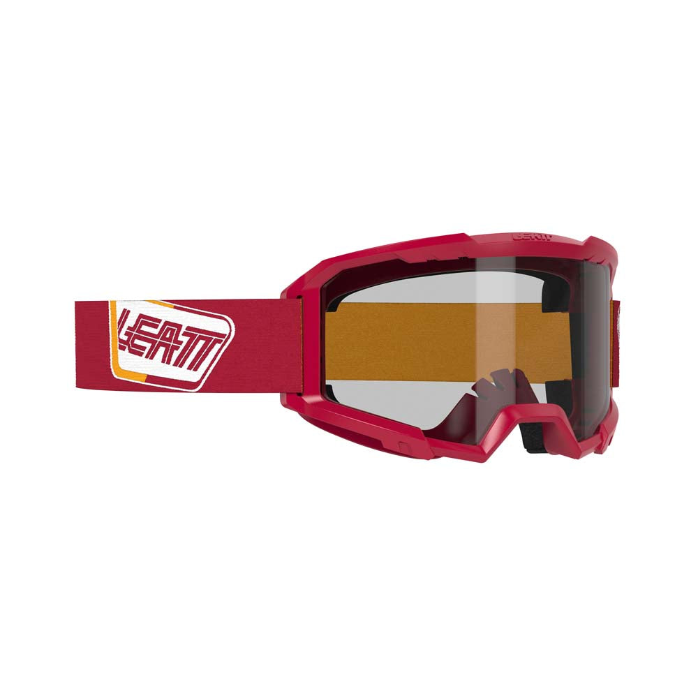 Leatt Vizion 2.5 Goggles Ruby Red / Clear - FREE UK Shipping, FREE 365 Day Returns | Moto Central