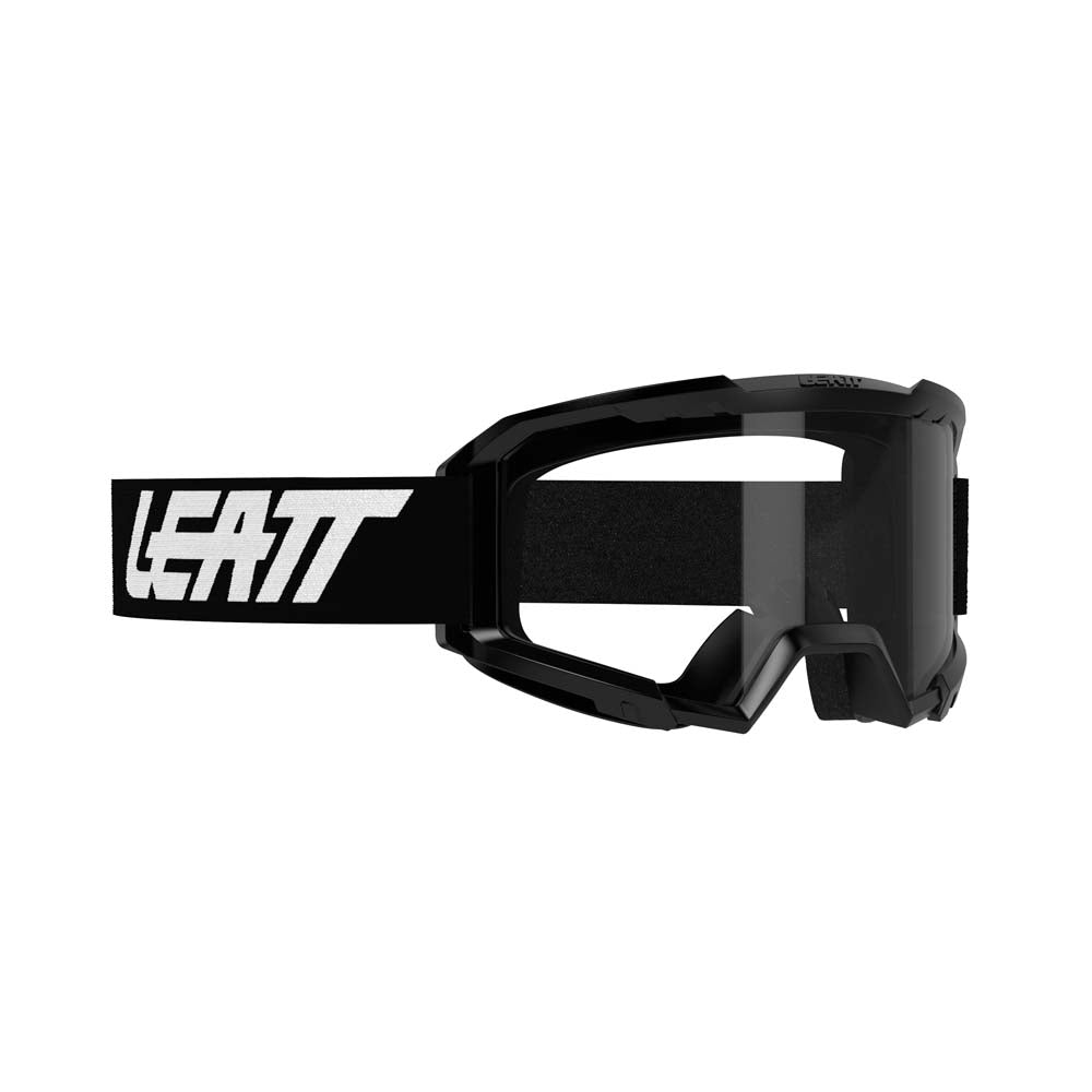 Leatt Vizion 2.5s Goggles Black / Clear - FREE UK Shipping, FREE 365 Day Returns | Moto Central