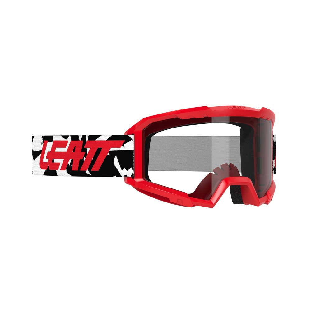 Leatt Vizion 2.5s Goggles Red / Clear - FREE UK Shipping, FREE 365 Day Returns | Moto Central