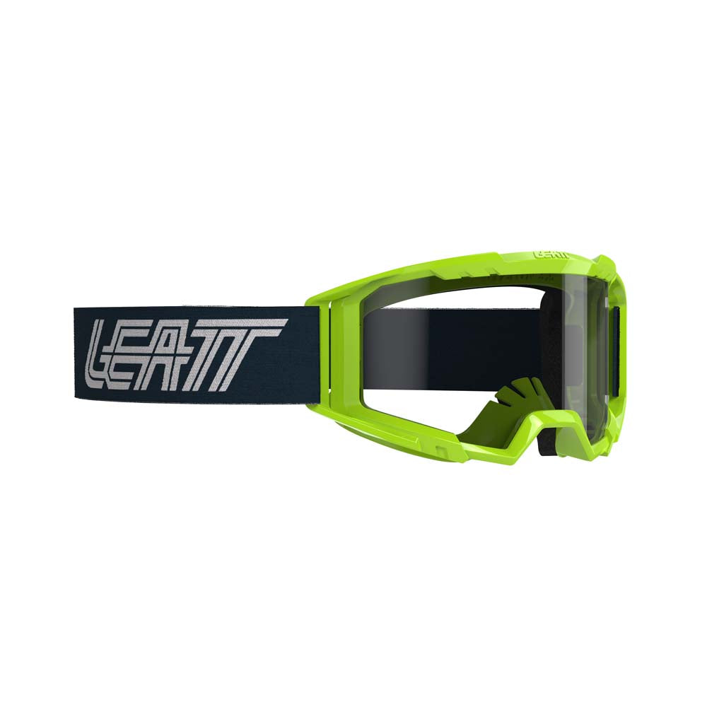 Leatt Vizion 3.5 Goggles Lime Green / Clear - FREE UK Shipping, FREE 365 Day Returns | Moto Central