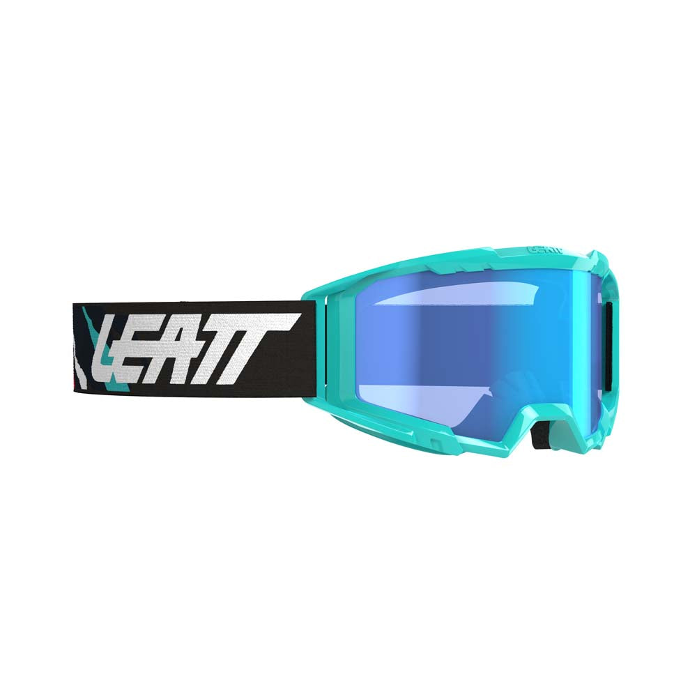 Leatt Vizion 3.5 Iriz Goggles Acid Blue - FREE UK Shipping, FREE 365 Day Returns | Moto Central