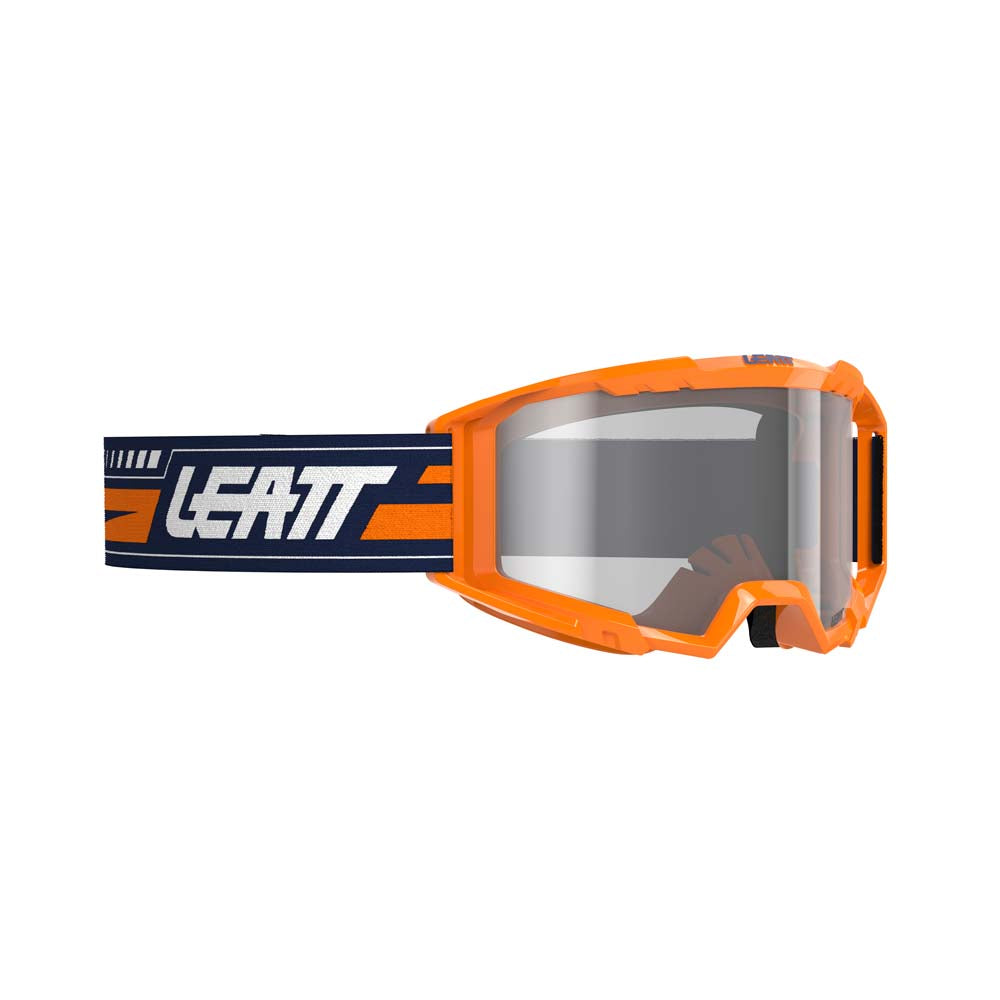 Leatt Vizion 3.5 Iriz Goggles Orange / Silver - FREE UK Shipping, FREE 365 Day Returns | Moto Central
