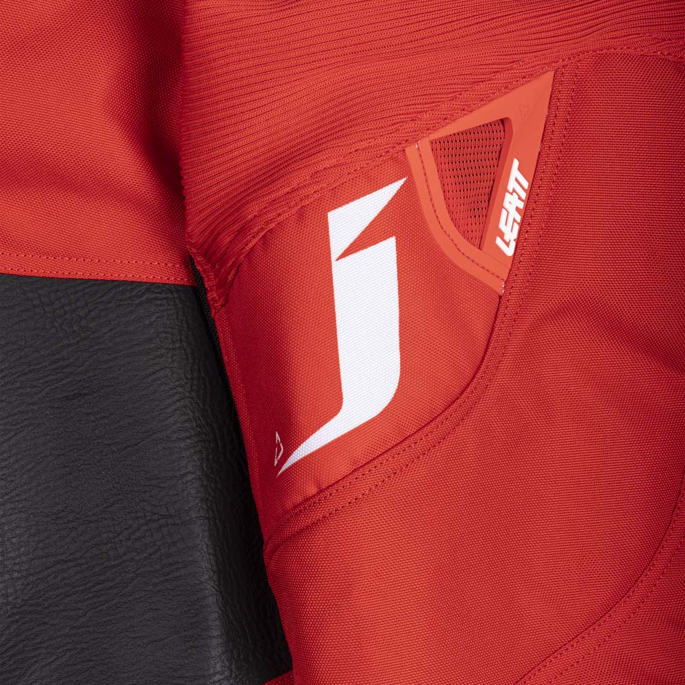 Leatt Moto 3.5 Textile Trouser Red