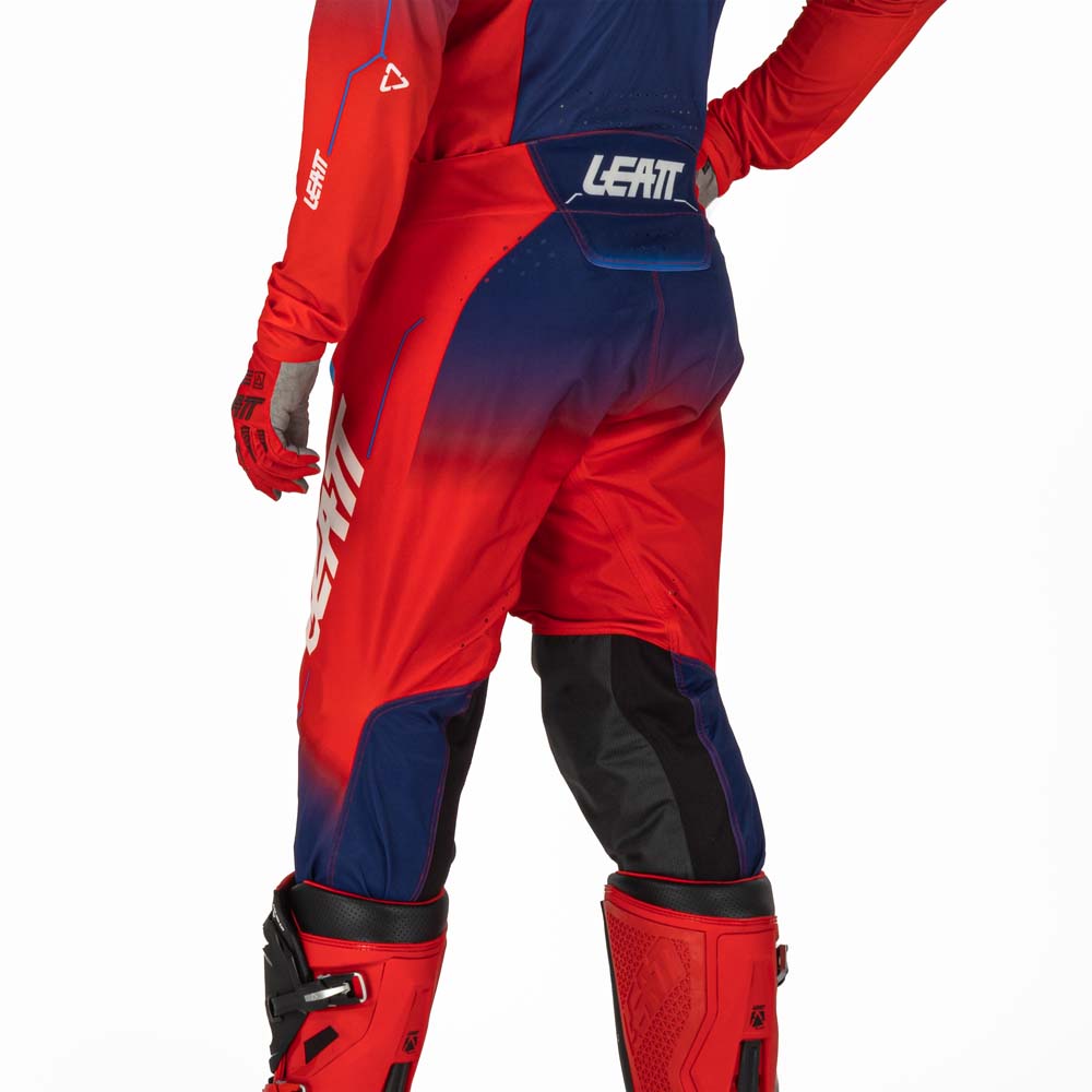 Leatt Moto 5.5 I.K.S Textile Trouser Royal Blue / Red