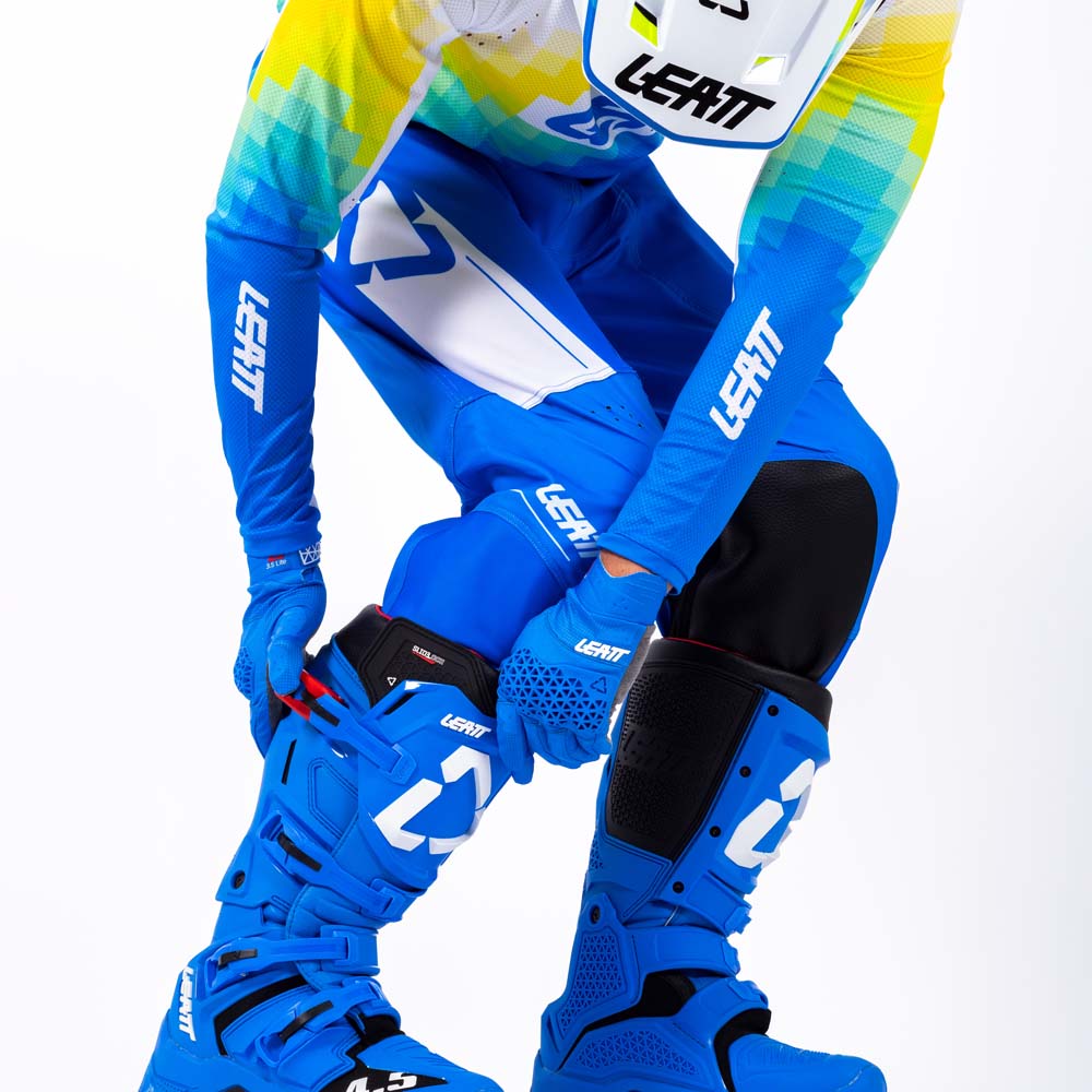 Leatt Moto 4.5 Textile Trouser Pixel Blue