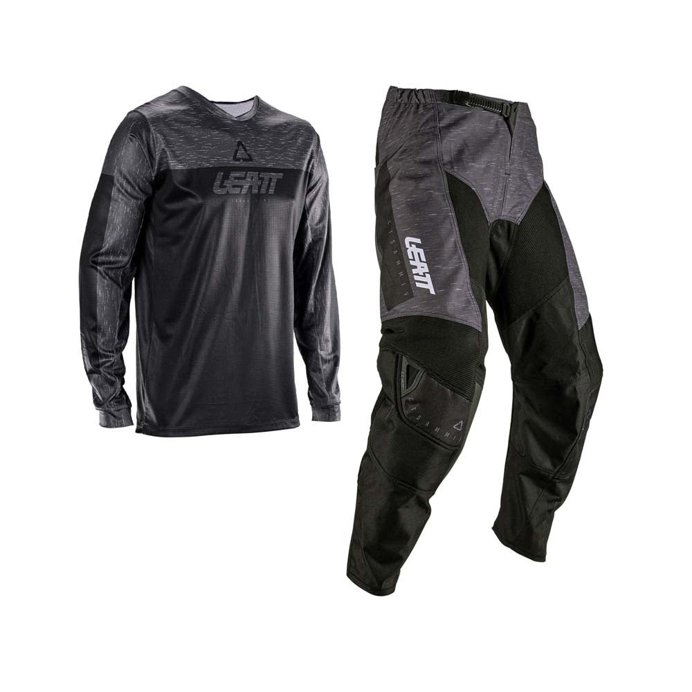 Leatt 3.5 Junior Ride Kit Stealth Black / Grey - FREE UK Delivery, FREE 365 Day Returns | Moto Central