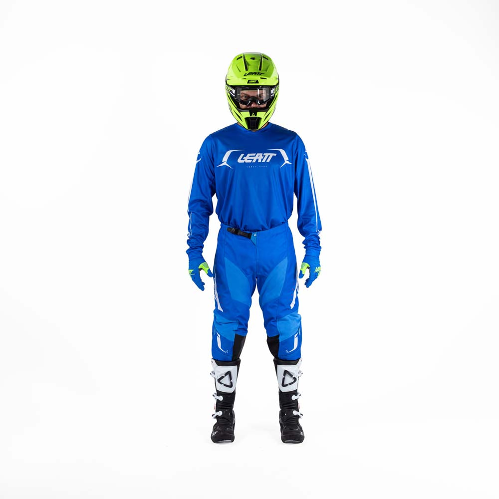 Leatt Moto 3.5 Ride Kit Blue - FREE UK Delivery, FREE 365 Day Returns | Moto Central
