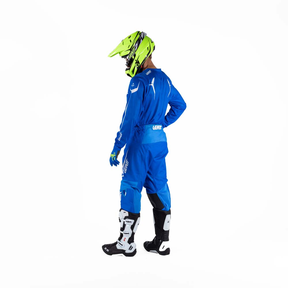 Leatt Moto 3.5 Ride Kit Blue - FREE UK Delivery, FREE 365 Day Returns | Moto Central