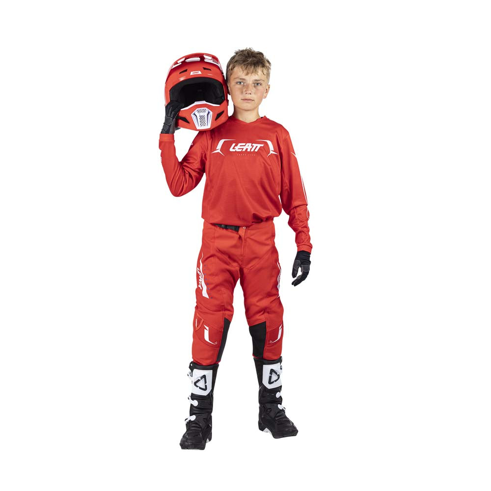 Leatt 3.5 Mini Kids Ride Kit Red - FREE UK Delivery, FREE 365 Day Returns | Moto Central