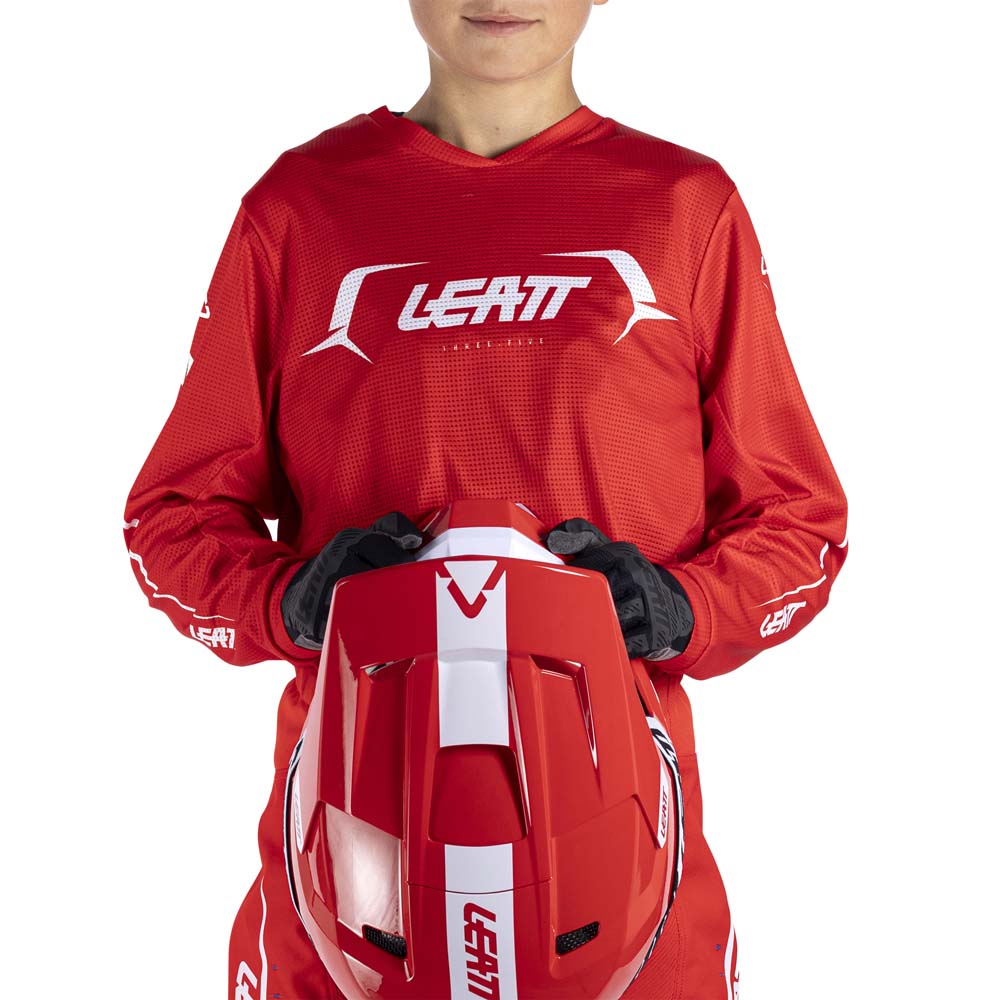 Leatt 3.5 Mini Kids Ride Kit Red - FREE UK Delivery, FREE 365 Day Returns | Moto Central