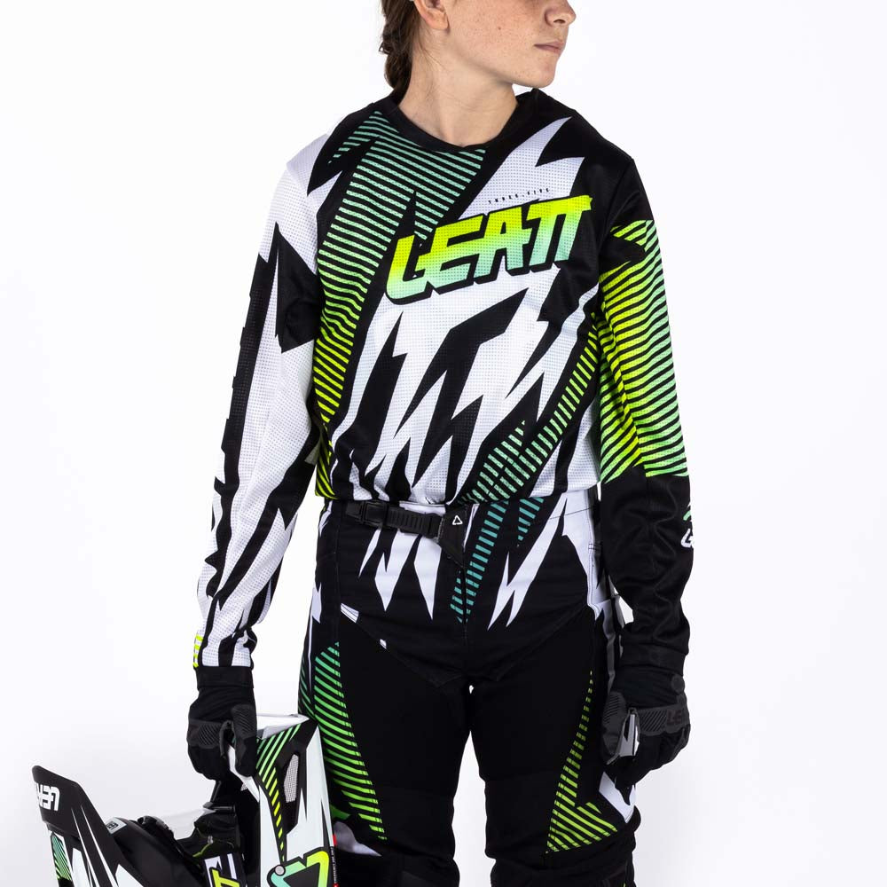 Leatt 3.5 Junior Ride Kit Storm Teal - FREE UK Delivery, FREE 365 Day Returns | Moto Central